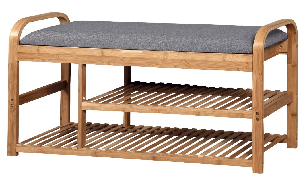 Image Тумба для обуви Halmar ST13 Natural/Gray