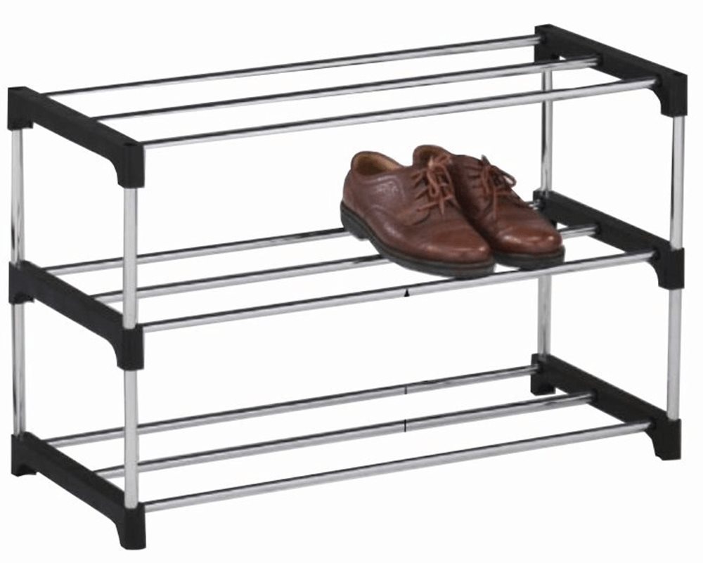 Image Стеллаж для обуви Mobhaus Montego Chrome/Black