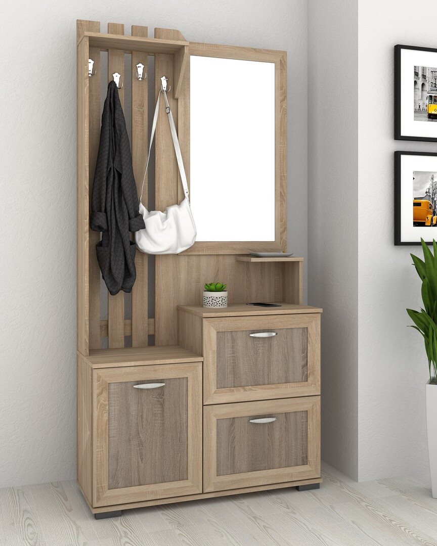 Image Прихожая Marcel Prod Carla Sonoma Oak/Sonoma Oak Truffle