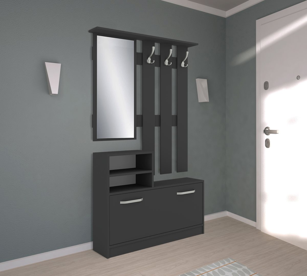 Image Прихожая Haaus Lyon Anthracite