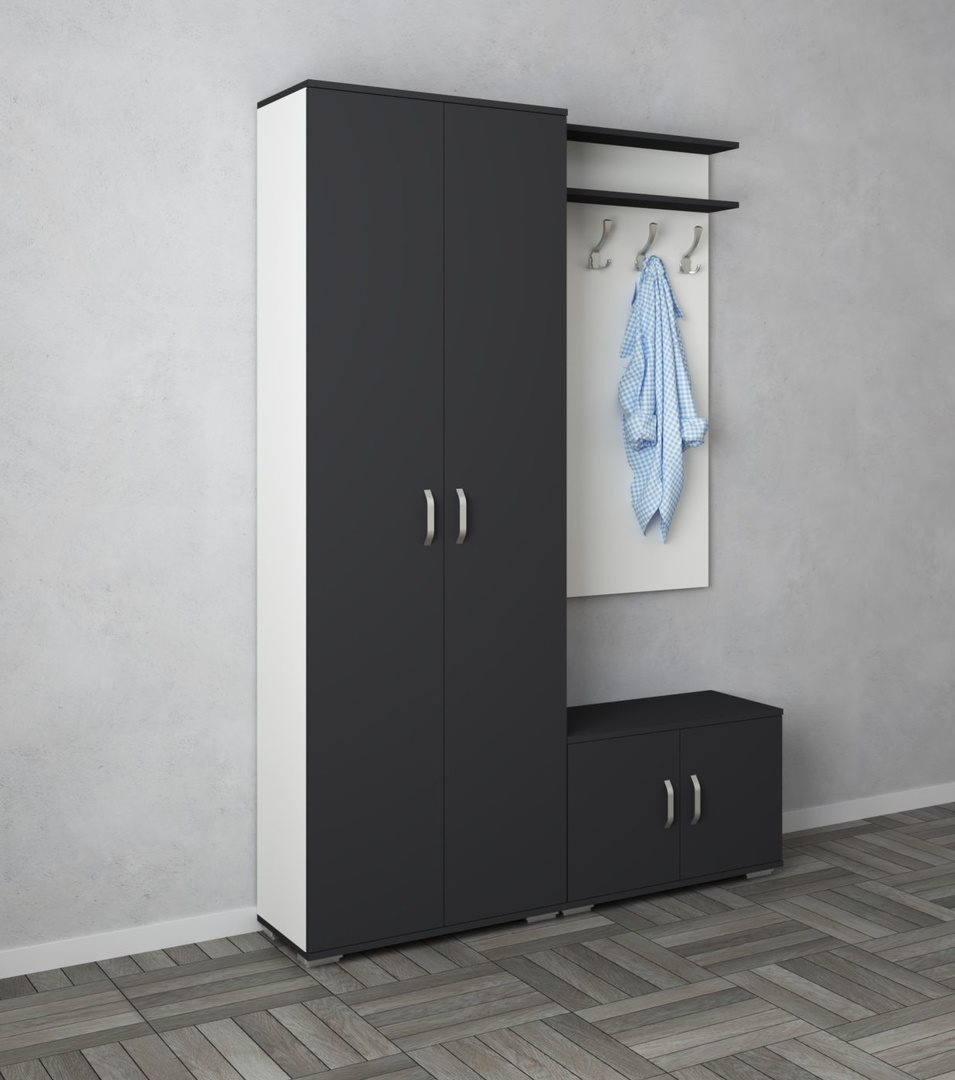 Image Прихожая Haaus Como V8 Anthracite/White