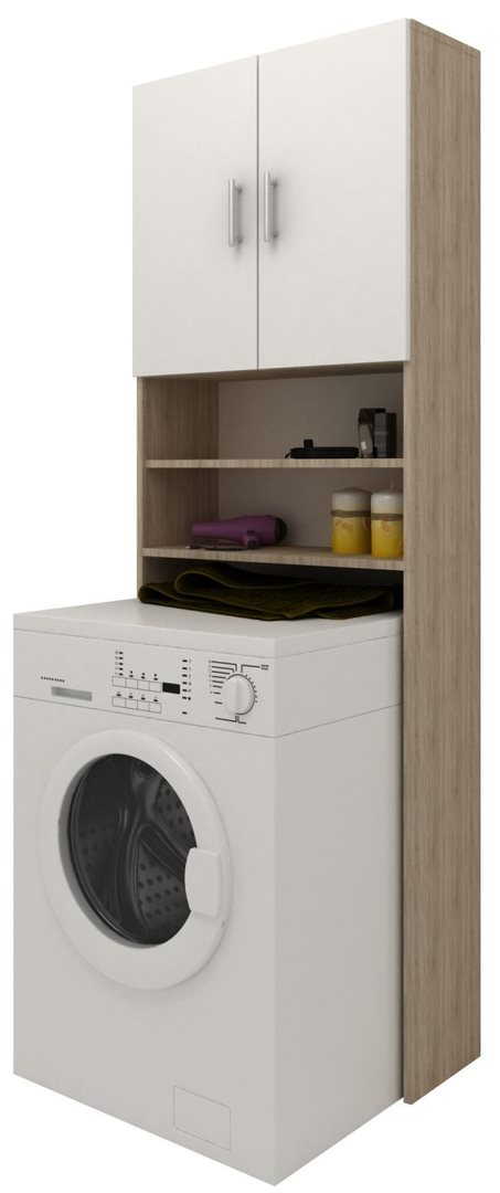Image Шкаф Haaus Fyn White/Sonoma Oak