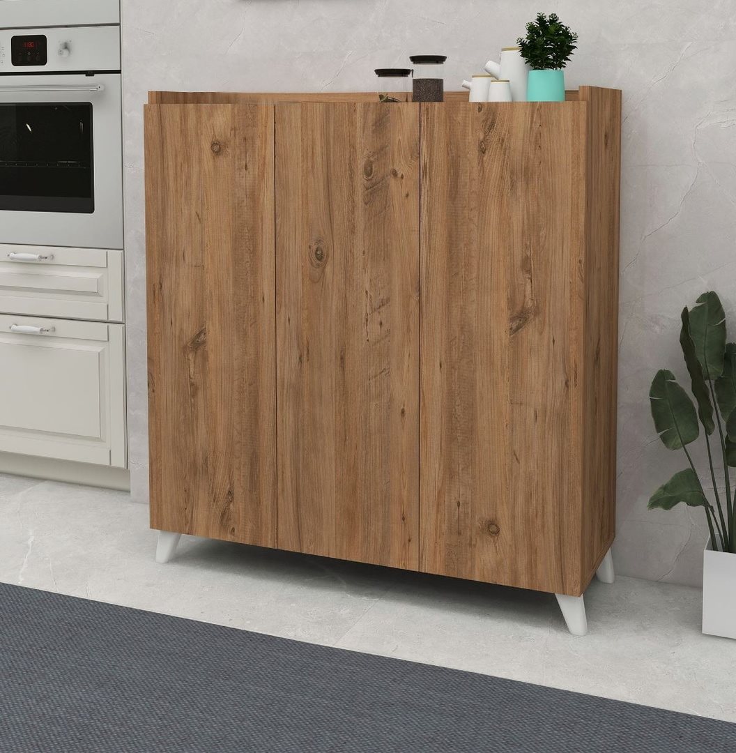 Image Комод Fabulous Multifunctional Cabinet With 3 Doors Pine