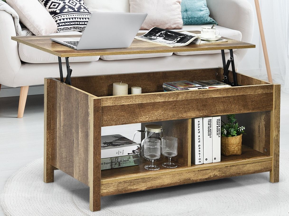 Image Журнальный столик Costway HW67317NY Natural