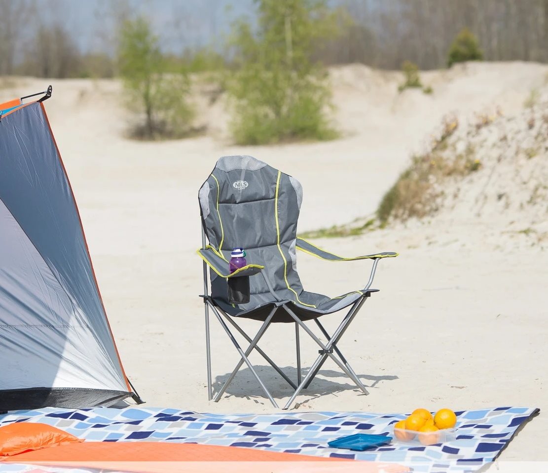 Image Стул Nils Camp NC3080 Grey-Lime