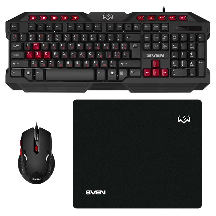 Image Set Sven GS-9200 Gaming Set Black