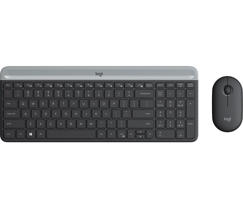 Image Комплект Logitech Combo MK470 Slim Graphite