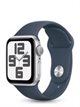 Image Умные часы Apple Watch SE GPS + LTE 44mm MKRJ3 Silver Aluminium Case/Blue Sport Band