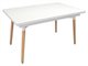 Image Masă de bucătărie extensibila Evelin DT 433-3 Alb