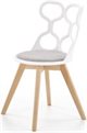 Image Стул для кухни Halmar K308 White/Gray/Natural