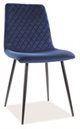 Image Scaun de bucatarie Signal Irys Velvet Black/Navy