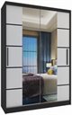Image Dulap-Cupă Belini Premium ME SZP6/1/B/W/0/KLP White Matt/Black