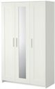 Image Dulap Ikea Brimnes 117x190 3 двери White