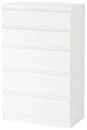 Image Комод Ikea Kullen 5 ящиков 70x112 White