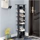 Image Стеллаж для обуви Costway JZ10140DK Black
