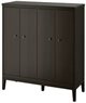 Image Шкаф Ikea Idanas 121x135 Dark Brown Stain