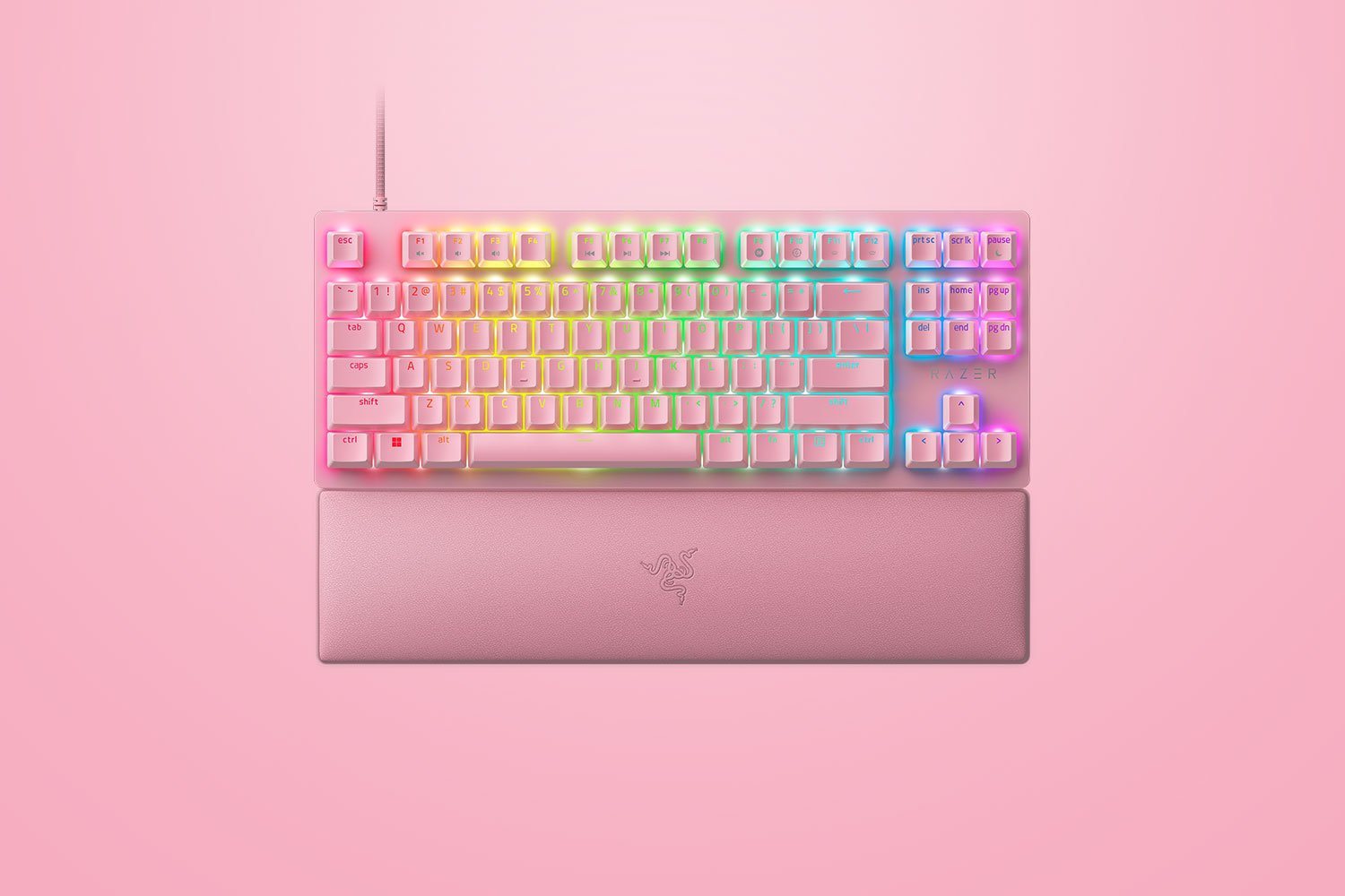 Image Клавиатура Razer Huntsman V2 Tenkeyless Quartz