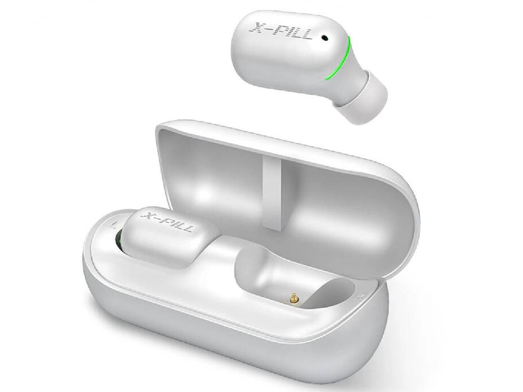 Image Наушники Helmet TWS 4 Mic ENC White