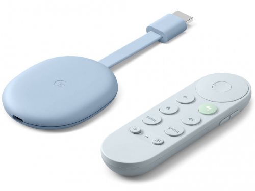 Image ТВ бокс Google Chromecast With Google TV 4K Blue