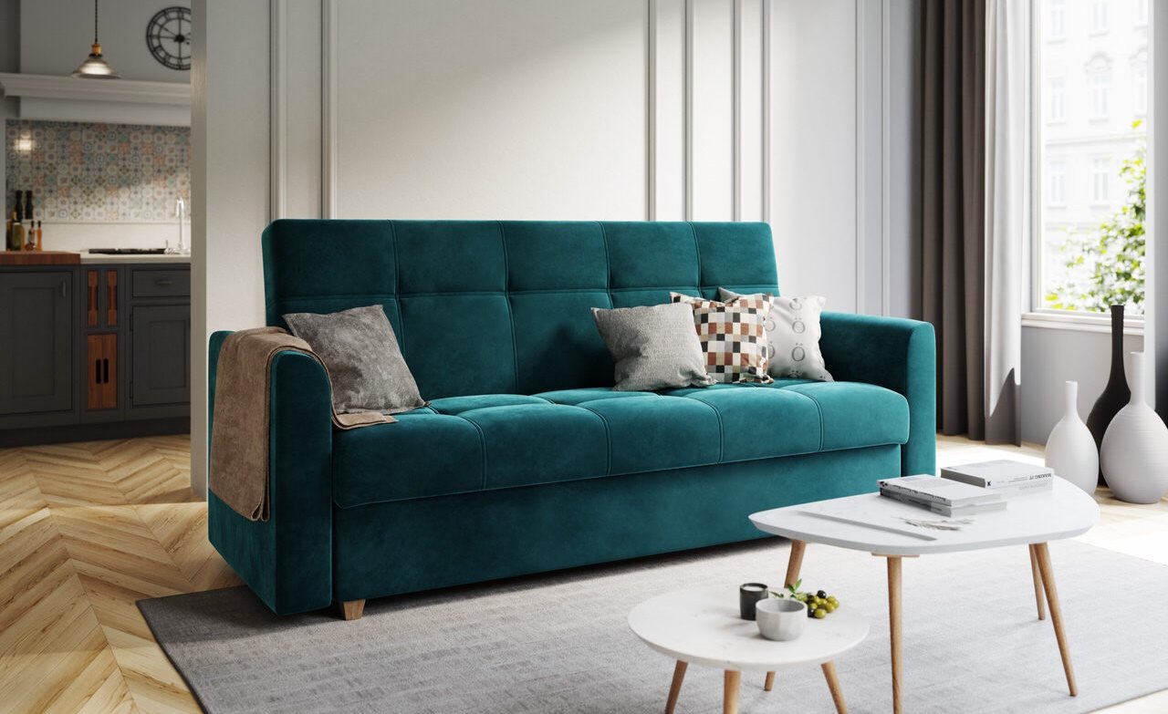 Image Диван Space Meble Lento Foam Itaka 39 Turquoise Dark