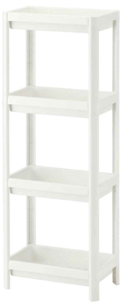 Image Etajera Ikea Vesken 36x23x101 White