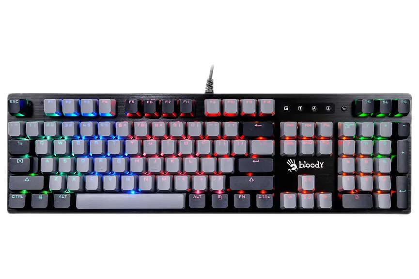Image Tastatură Bloody B828N Grey/Black