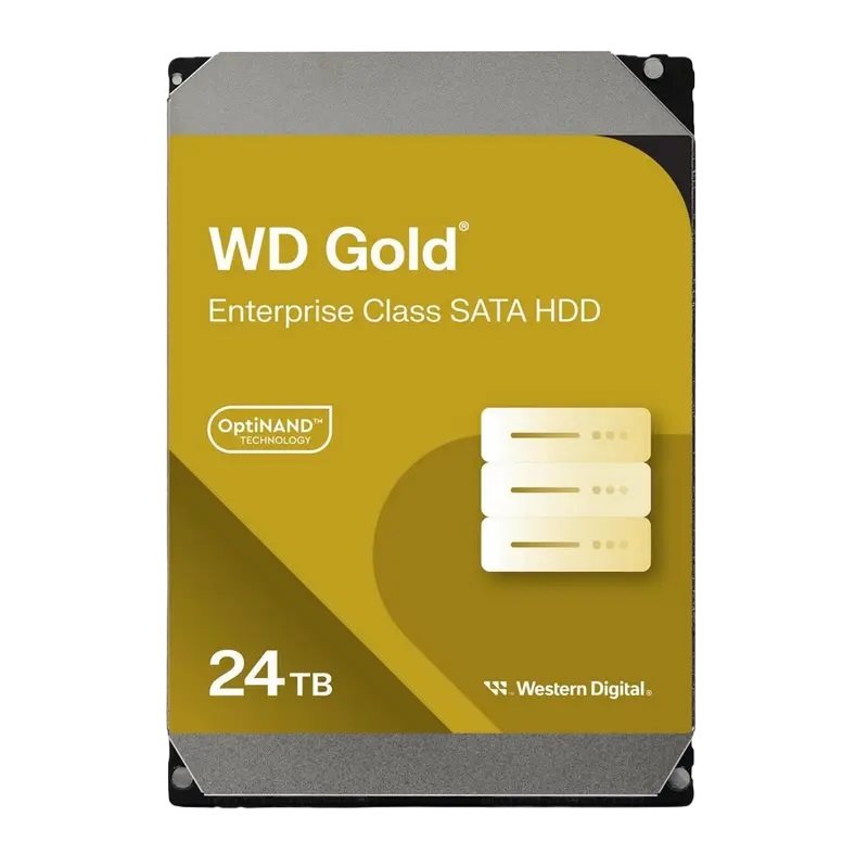 Image Hard disk HDD Western Digital WD Gold 24 TB (WD241KRYZ)