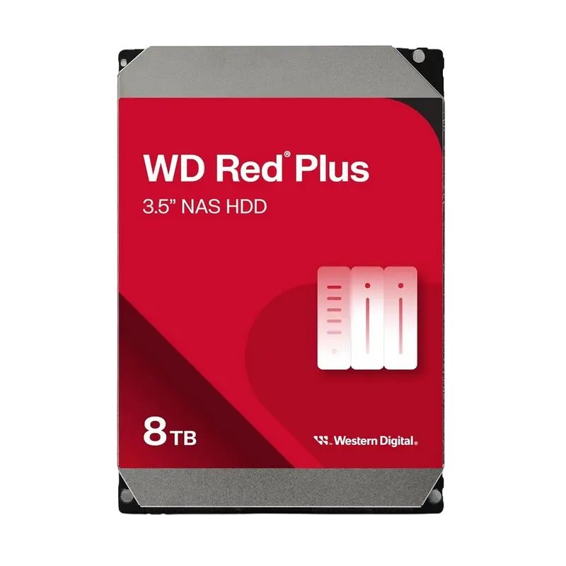 Image Жесткий диск HDD Western Digital WD Red Plus WD80EFPX 8TB