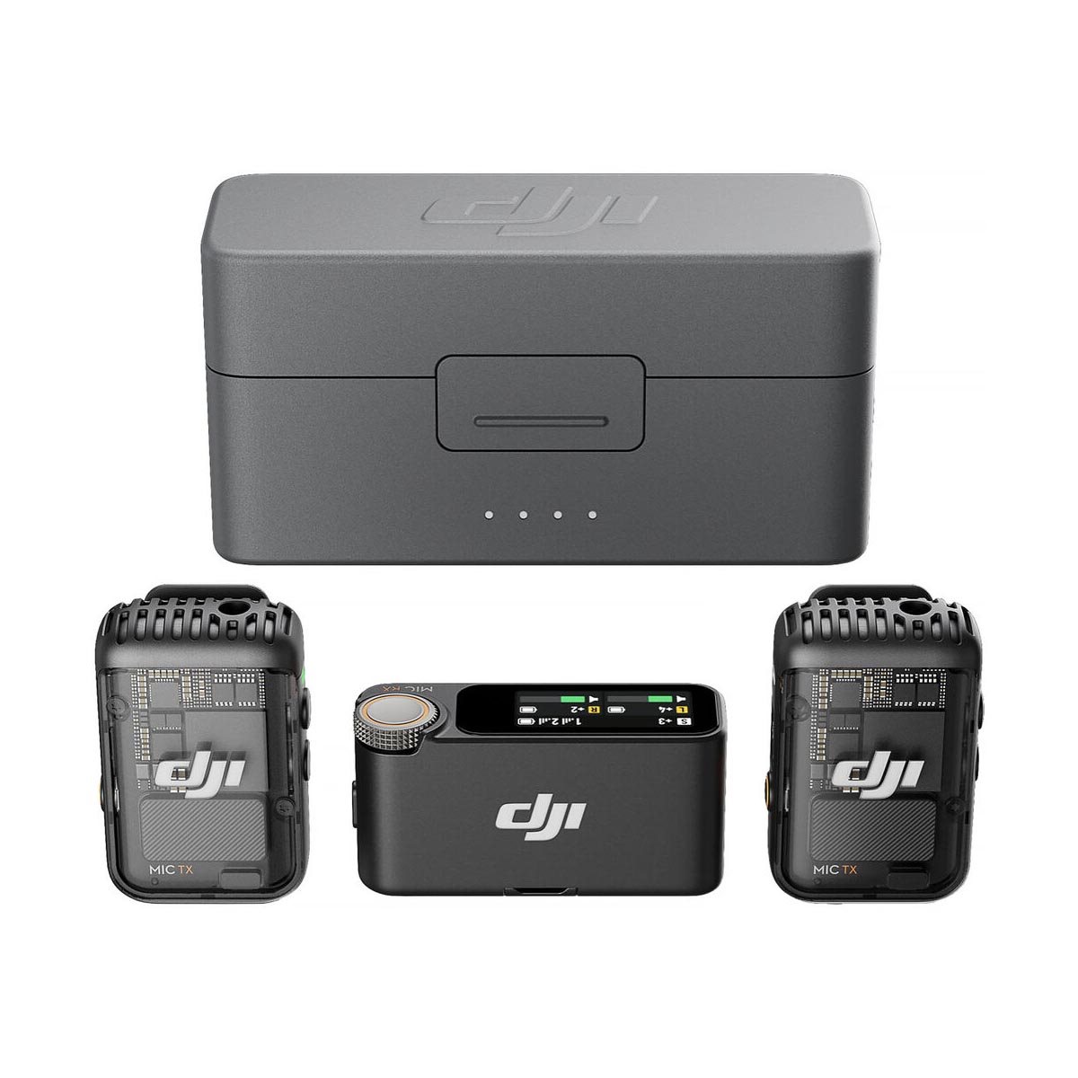 Image Microfon DJI Mic 2 (2TX+1RX+Charging Case)