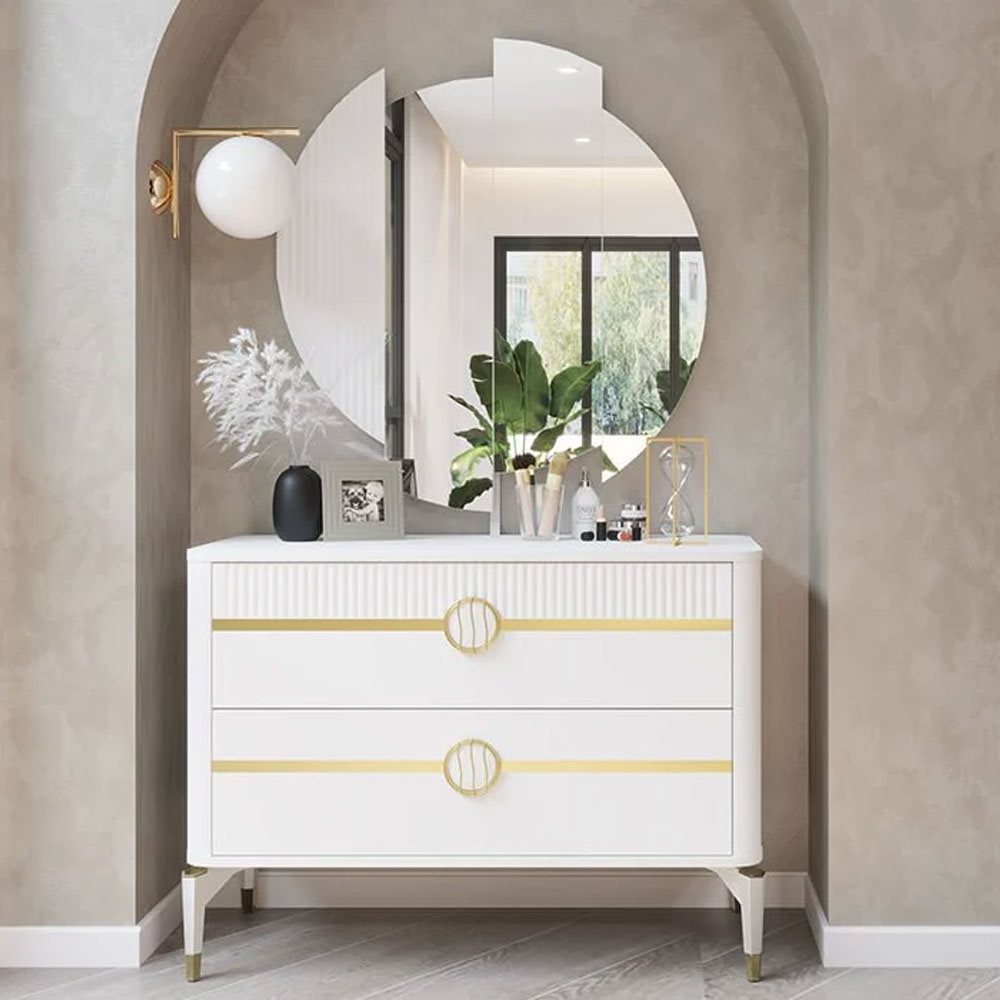 Image Комод Modalife Gold Bella White