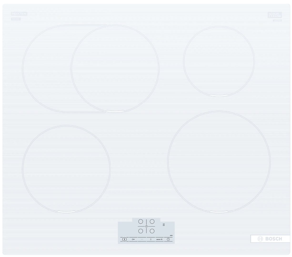 Image Plită cu inducție BOSCH PIF612BB1E White