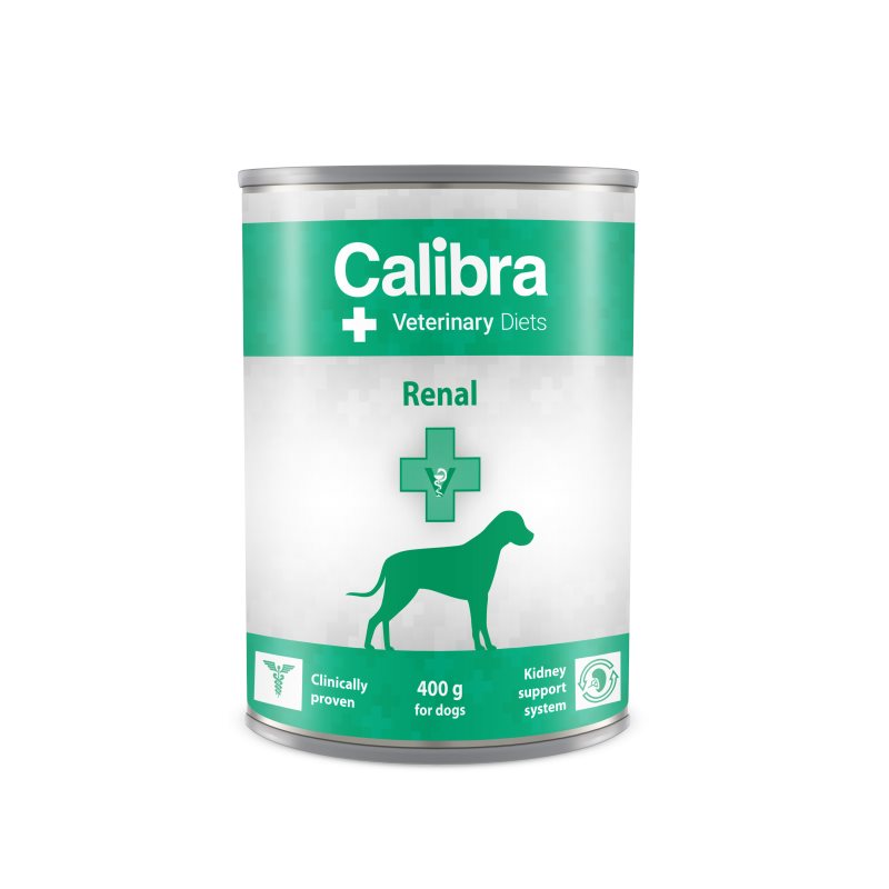 Image Hrana umeda pentru caini Calibra VD Dog can Renal 400g NEW*6