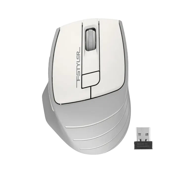 Image Mouse A4Tech FG30S Silent Grey/White
