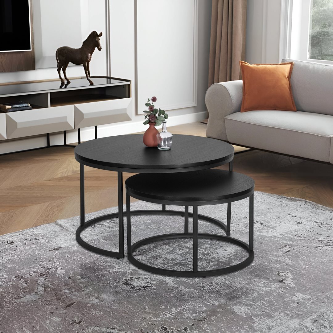 Image Măsuţă cafea Mebel Elite Manu Max Black