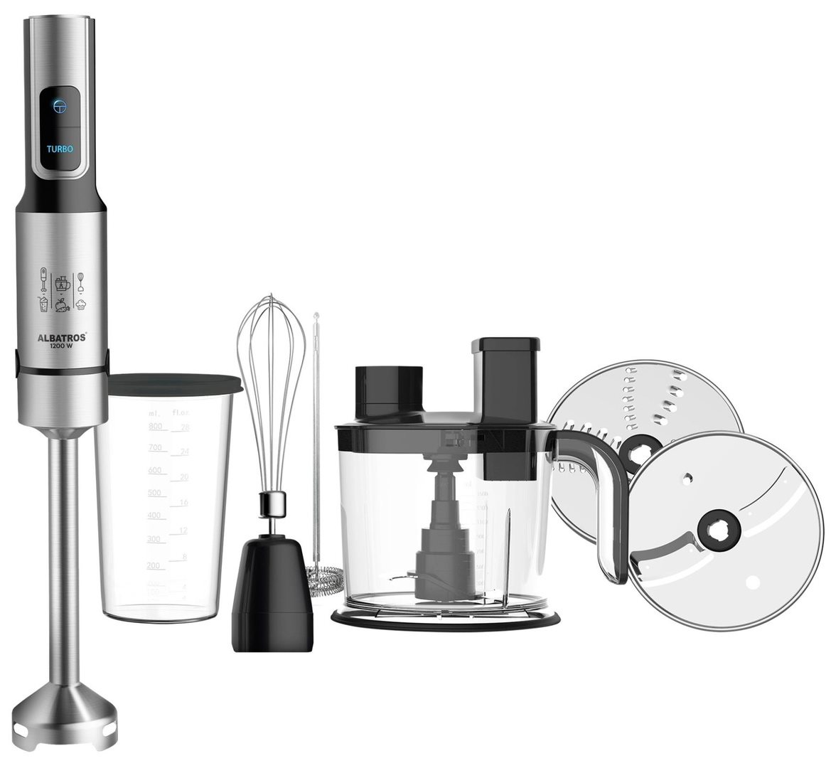 Image Blender Albatros MR1200A Inox/Black