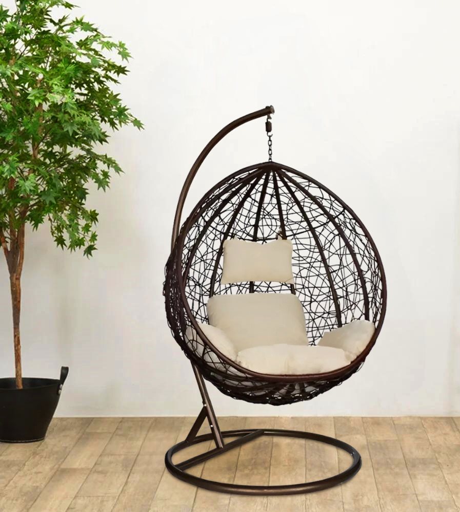 Image Fotoliu suspendat GardenLine FAT6856 L Brown/Beige