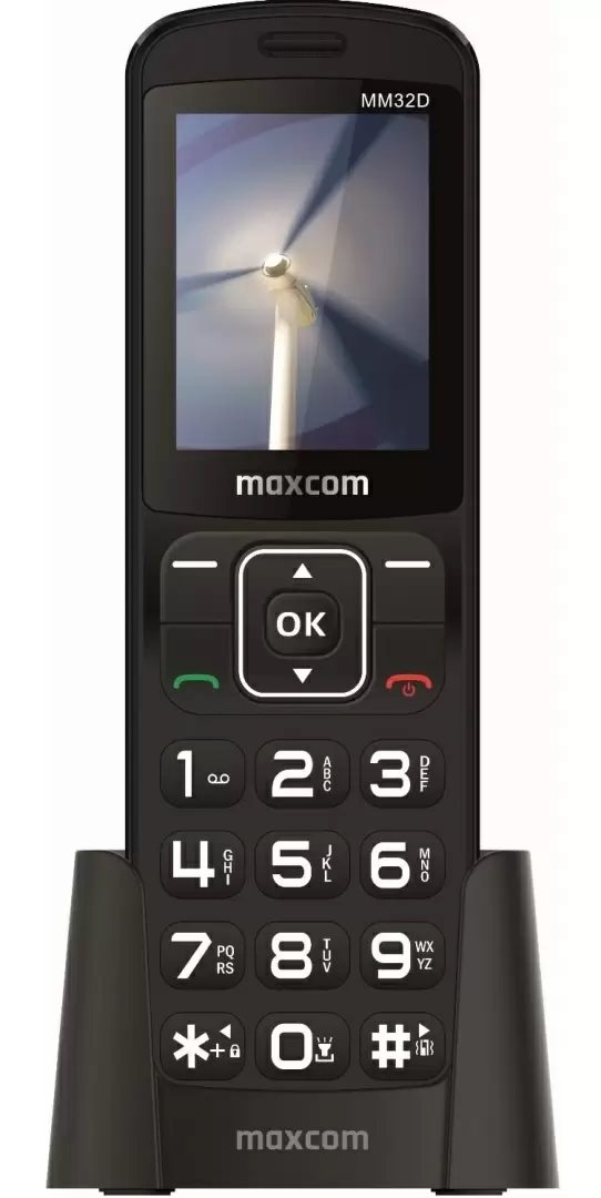 Image Мобильный телефон Maxcom MM32D Black