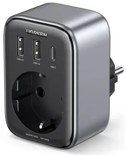 Image Зарядное устройство Ugreen CD314 Black