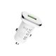 Image Incarcator Borofone BZ12A Cable USB to MicroUSB Lasting White