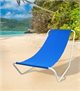 Image Шезлонг GardenLine LEZ4257 Blue/Inox