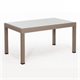 Image Стол Modalife Rattan Lux Large Table 90x150 Cappucino