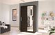 Image Шкаф купе Space Meble Costa VI 100x200x58 Chocolate