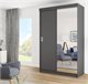 Image Шкаф купе Prime Furniture Bill 1 138x205x59 Graphite
