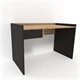 Image Письменный стол Smartex M3 130 Черный/Темный Дуб
