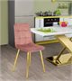 Image Scaun de bucatarie Mebel Elite York Pink/Golden