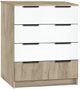 Image Comoda Modern Komfort 4B Kraft Oak Grey/White