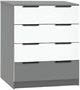 Image Комод Modern Komfort 4B  Gray Slate/White
