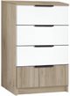 Image Комод Modern Komfort 4S Kraft Oak Grey/White