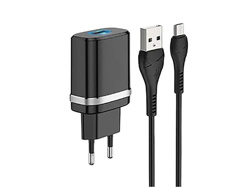 Image Зарядное устройство Xpower Charger + Micro-USB Cable Black