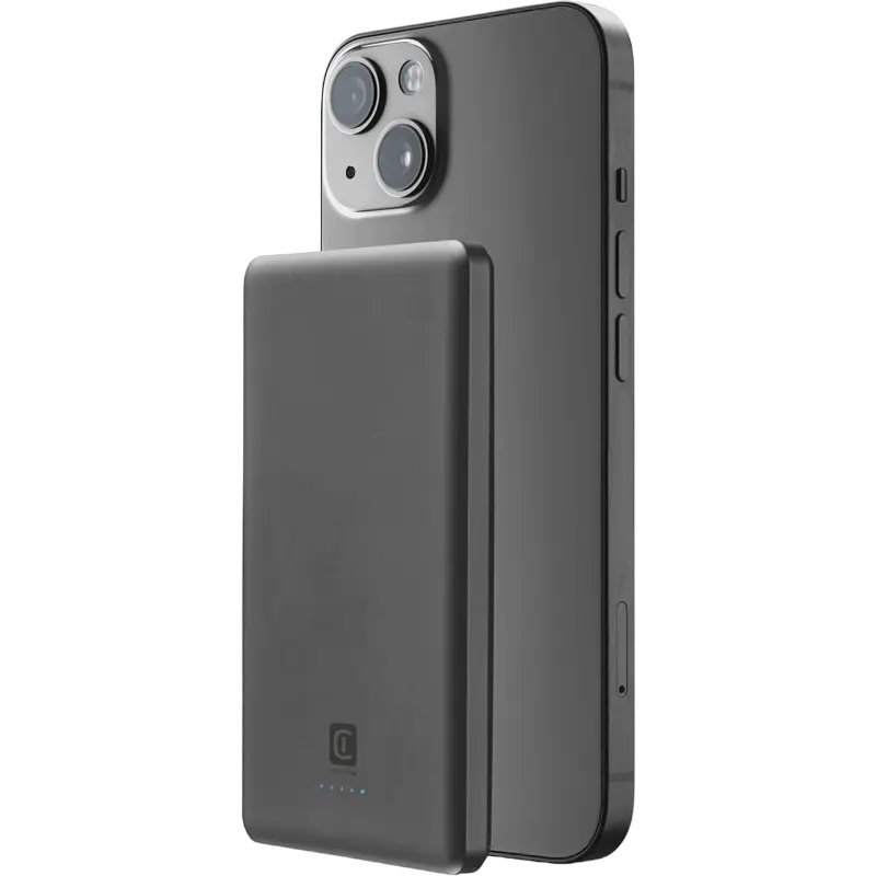 Image Powerbank Cellularline MAG LITE 5000mAh Dark Gray